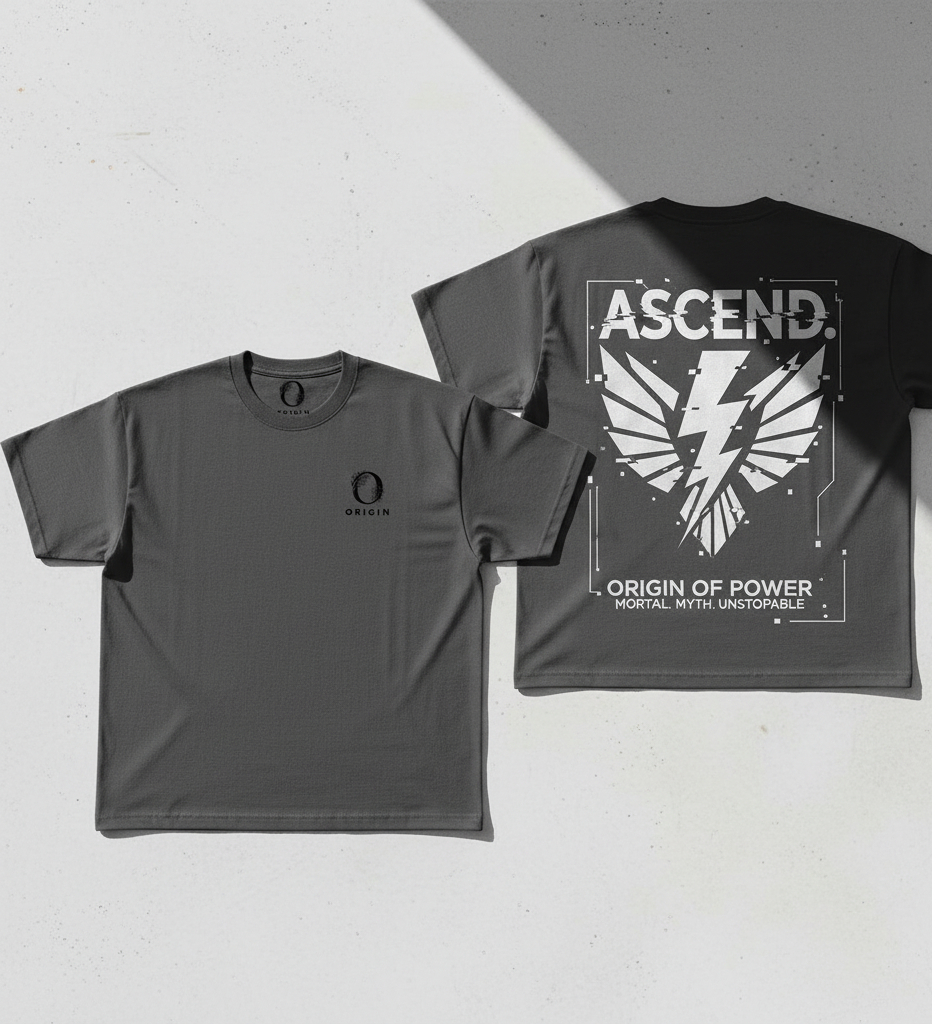 Asend Tshirt Origin Men's Performance Athletic Tee