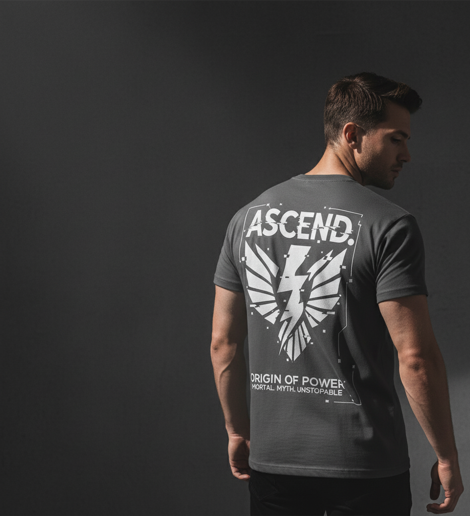 Asend Tshirt Origin Men's Performance Athletic Tee