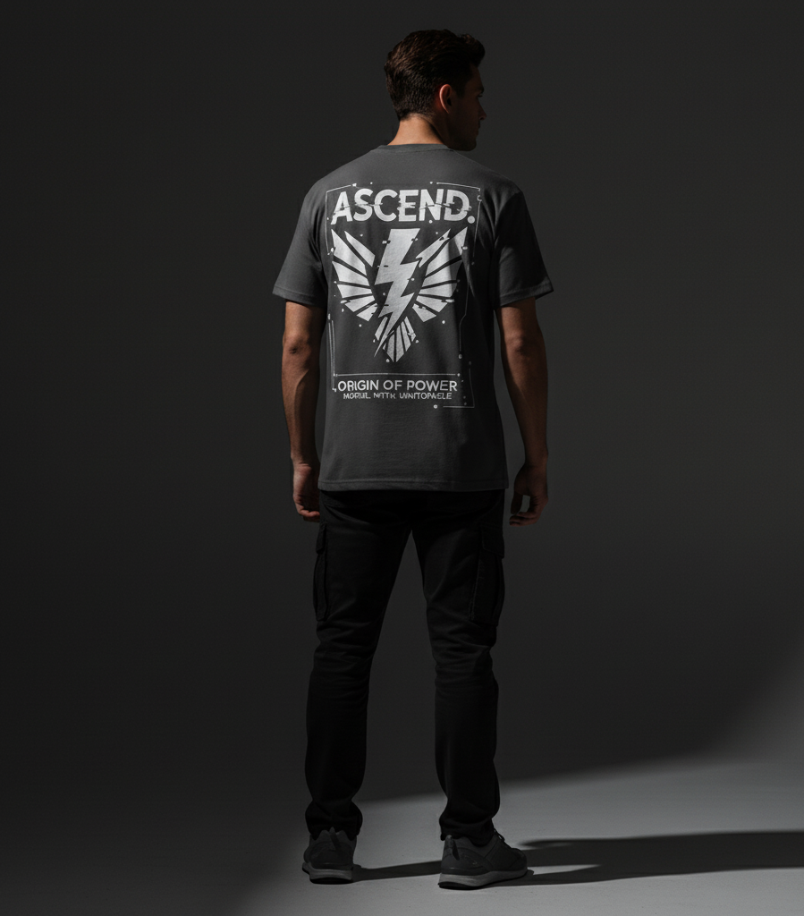 Asend Tshirt Origin Men's Performance Athletic Tee