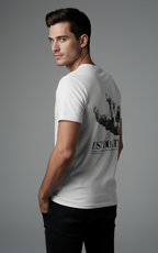 Origin White Cotton T-Shirt for Men