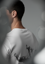 Origin White Cotton T-Shirt for Men