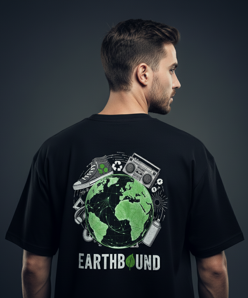 Premium Black Cotton T-Shirt for Men