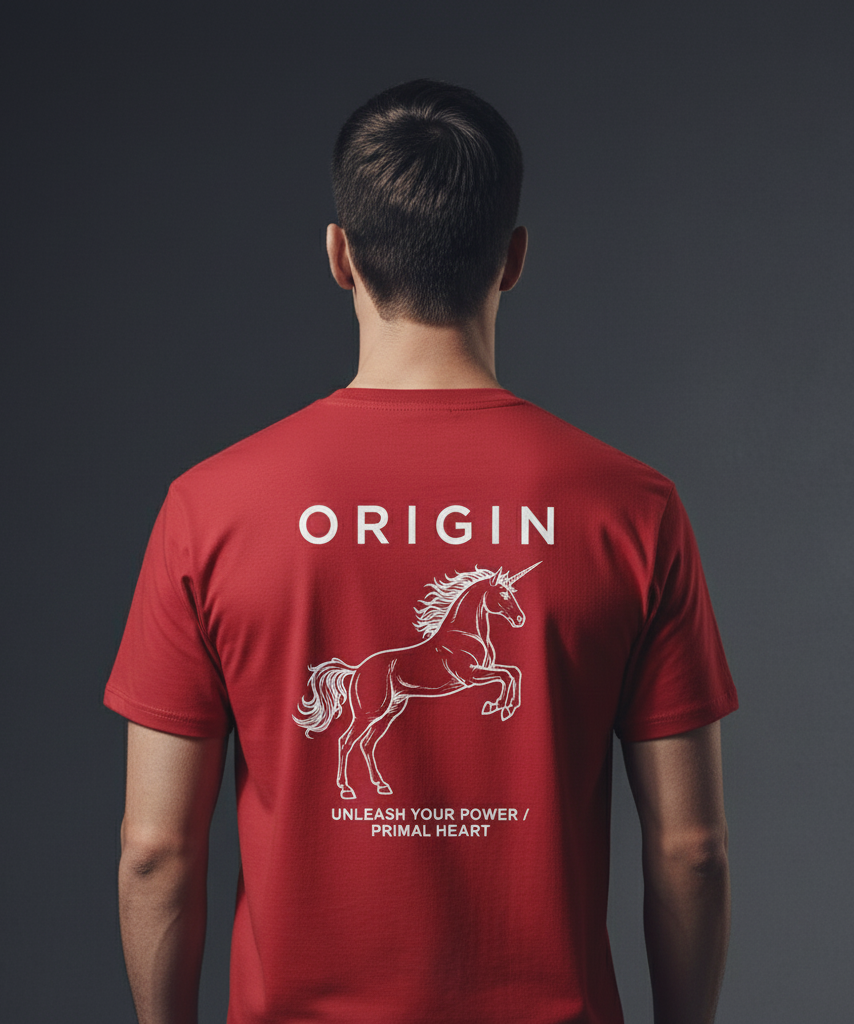 Origin Red Unicorn Power Tee