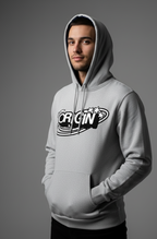 Origin Series Grey Hoodie – Cosmic Street Comfort