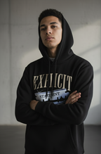 Explicit Statement Black Hoodie – Bold Urban Attitude