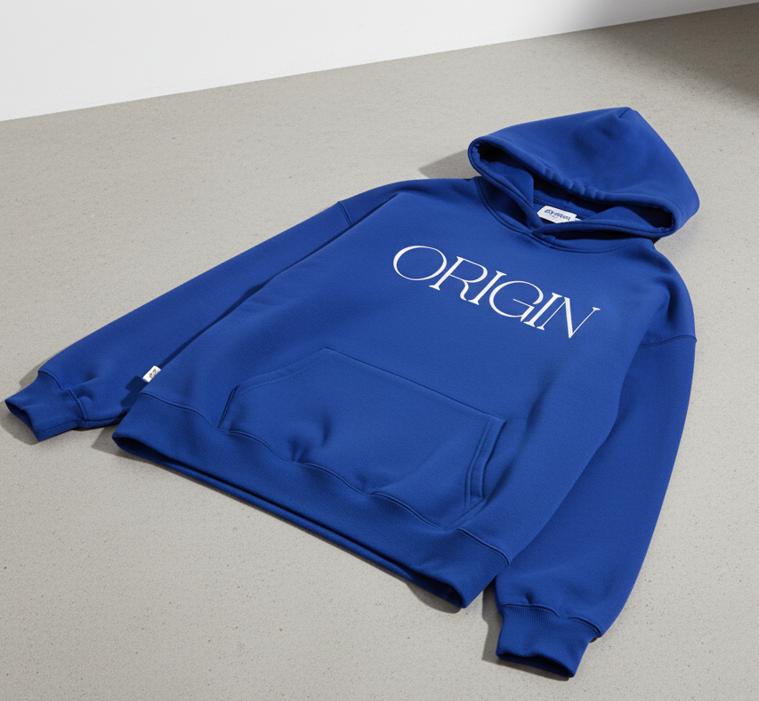 Origin Classic Blue Hoodie – Cool Street Statement
