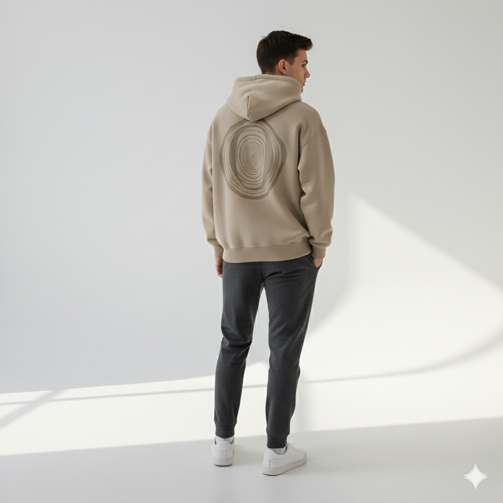 Sand Beige Hoodie – Everyday Urban Essential