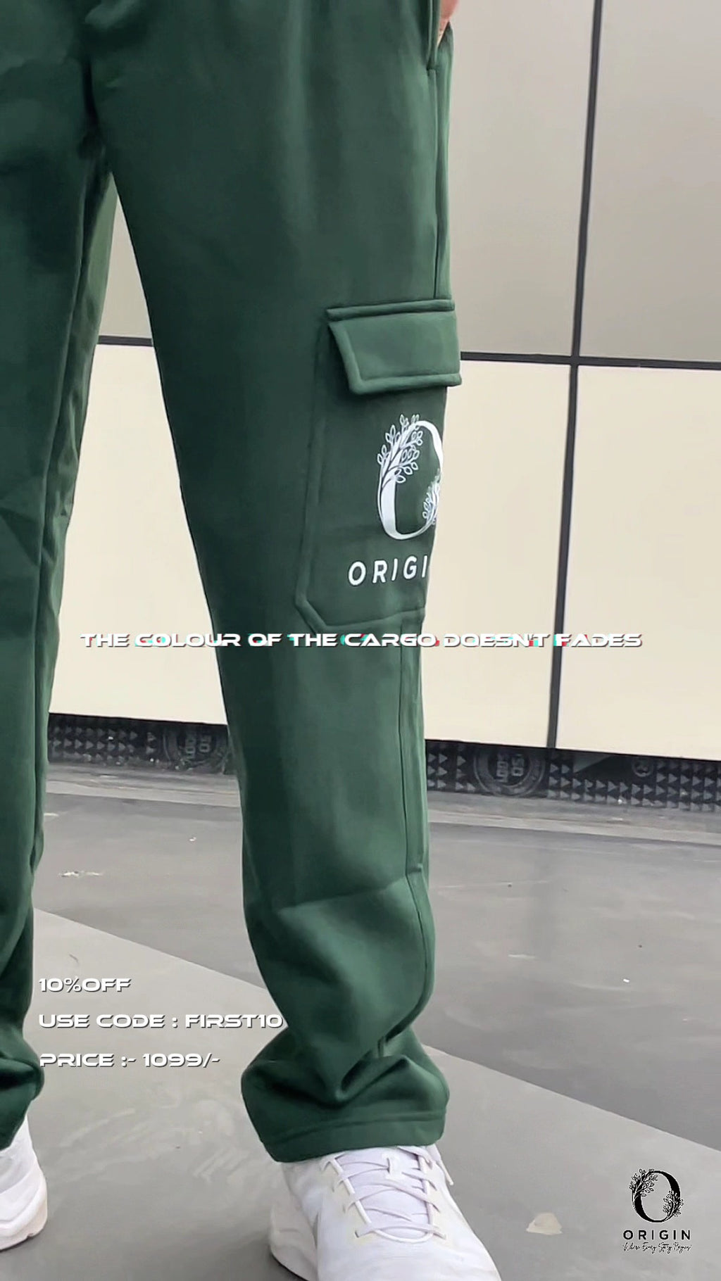 Origin Olive Utility Cargo Pants – Pocket Edition