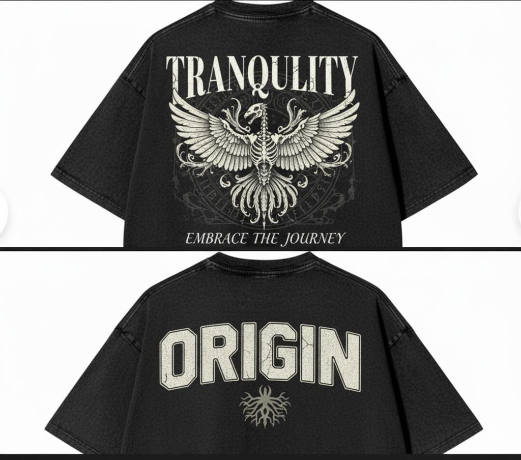 Men’s Tranquility Graphic T-Shirt – Bold Streetwear Style