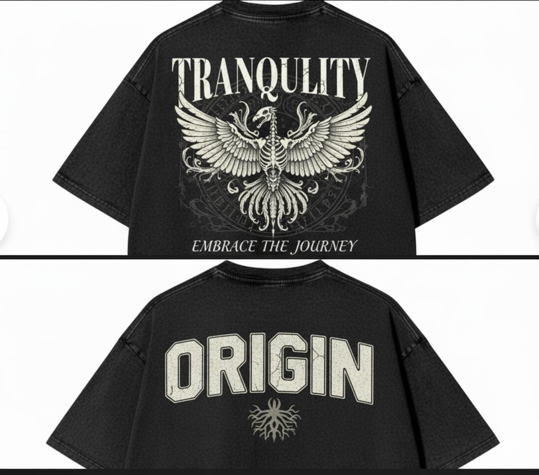 Men’s Tranquility Graphic T-Shirt – Bold Streetwear Style